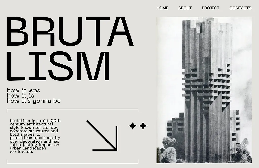Experimental Typography Layout